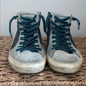 Golden Goose Slide High Top Sneakers